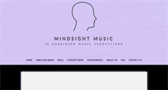 Desktop Screenshot of mindsightmusic.com